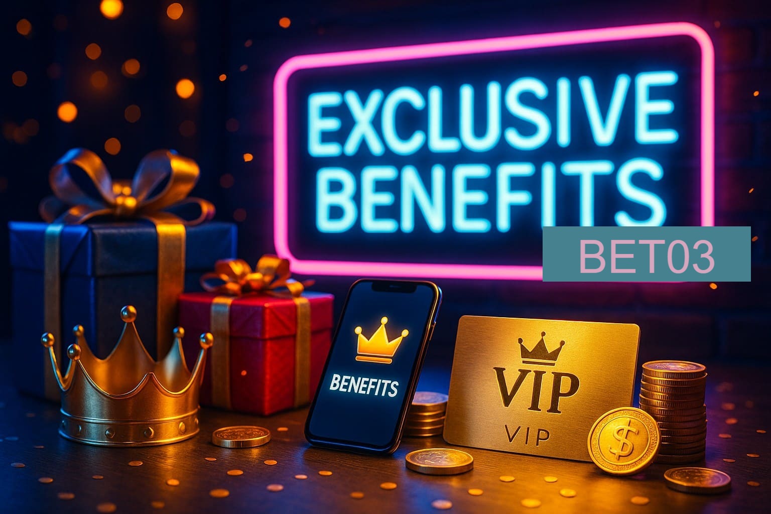 Benefícios do BET03
