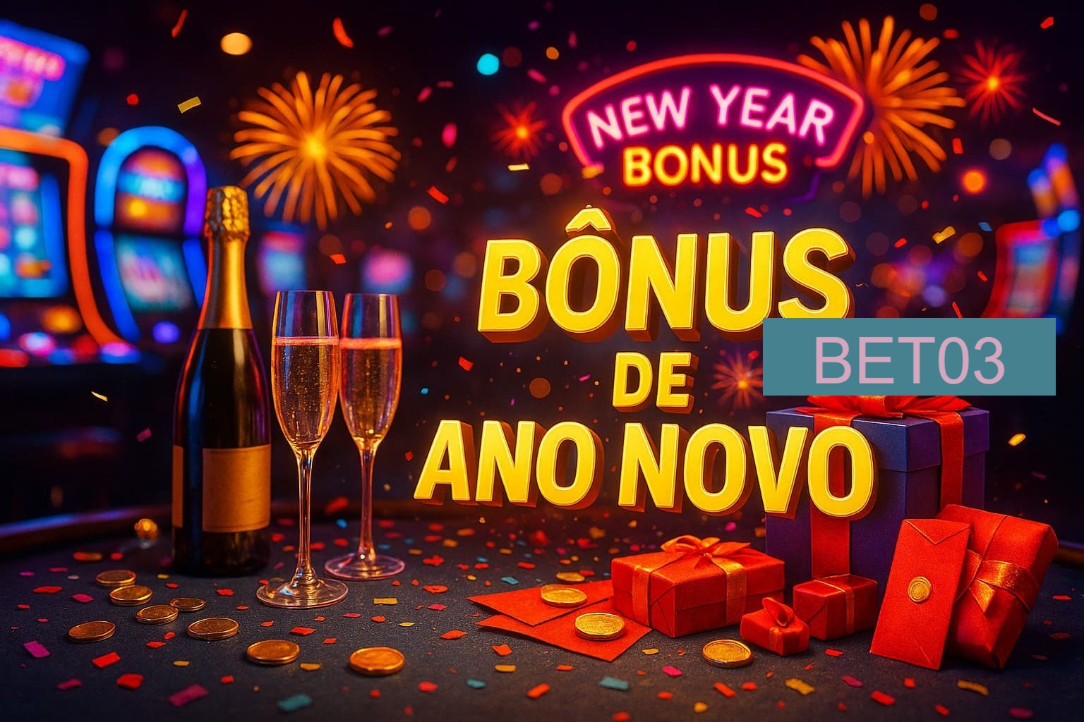 Promoções de Ano Novo no BET03